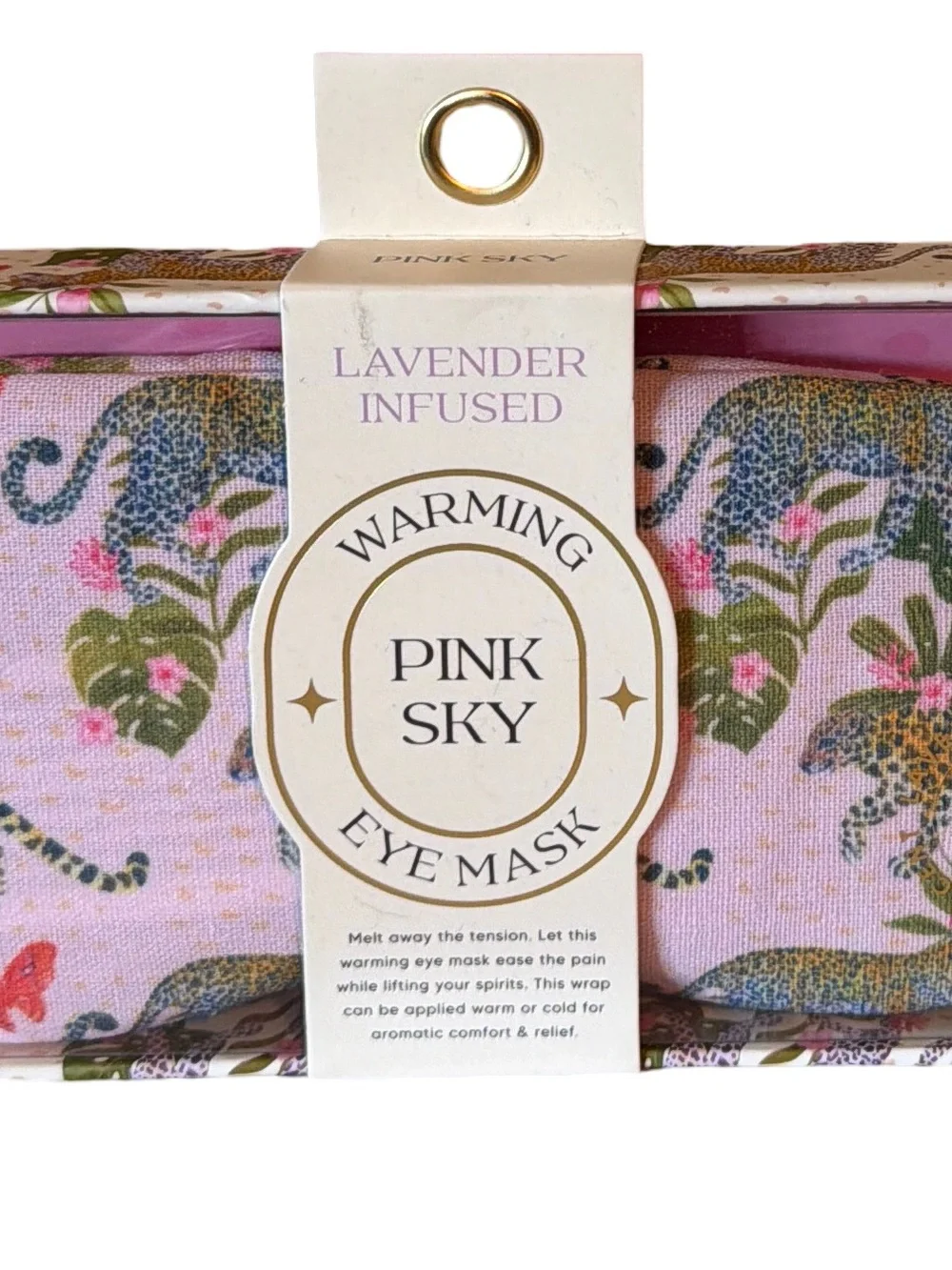 Pink Sky NWT Lavender-Infused Neck & Body Wrap and Eye Mask Pampering Gift Set